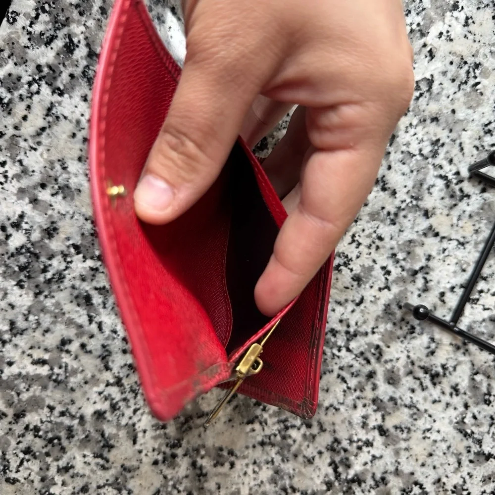 Louis Vuitton | Red Epi Leather 6 Key Holder